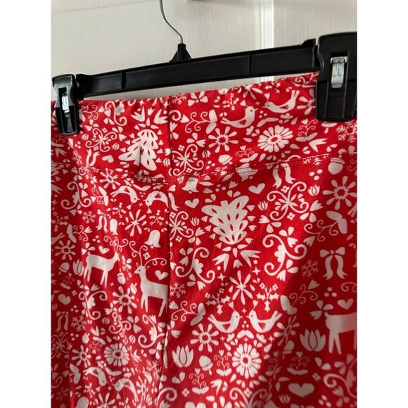 With Love, Derek women’s size large Christmas Leggings - Picture 8 of 8